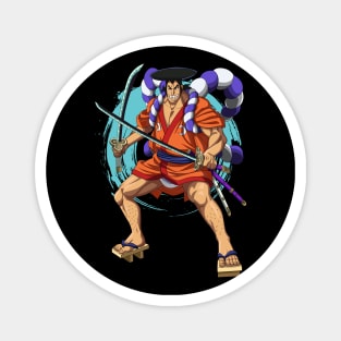 one piece - Kozuki Oden Magnet